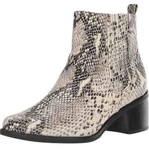 Blondo Elvina snakeskin embossed leather waterproof ankle bootie